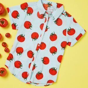 Compania Fantastica Tomato Button Up